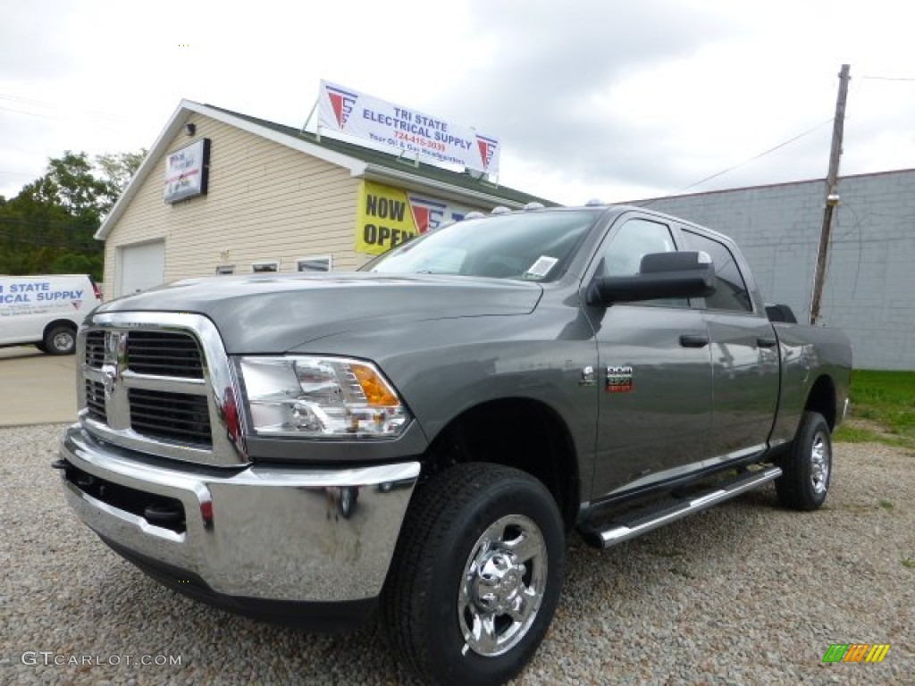2012 Ram 2500 HD ST Crew Cab 4x4 - Mineral Gray Metallic / Dark Slate/Medium Graystone photo #1