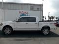 2013 White Platinum Metallic Tri-Coat Ford F150 Platinum SuperCrew 4x4  photo #2