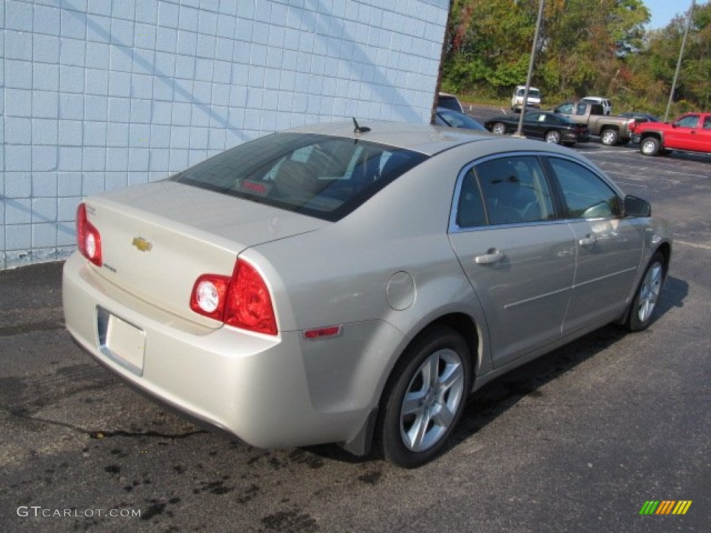 2010 Malibu LS Sedan - Gold Mist Metallic / Cocoa/Cashmere photo #8