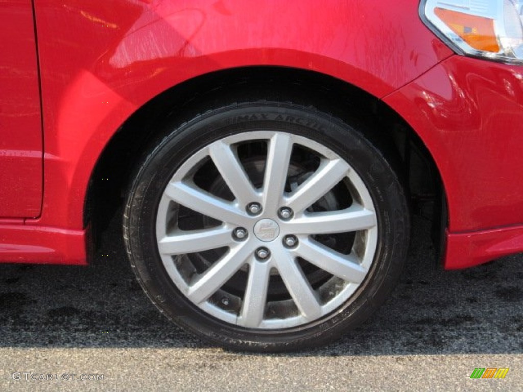 2010 Suzuki SX4 Crossover Technology AWD Wheel Photo #71786022