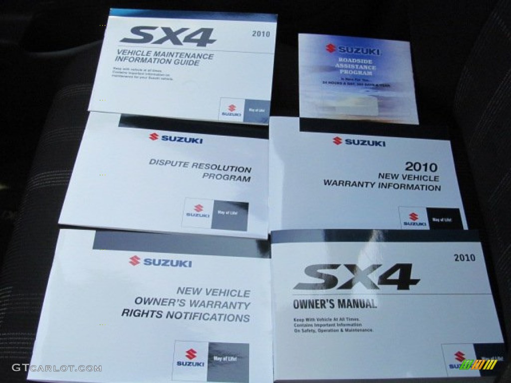 2010 Suzuki SX4 Crossover Technology AWD Books/Manuals Photo #71786217
