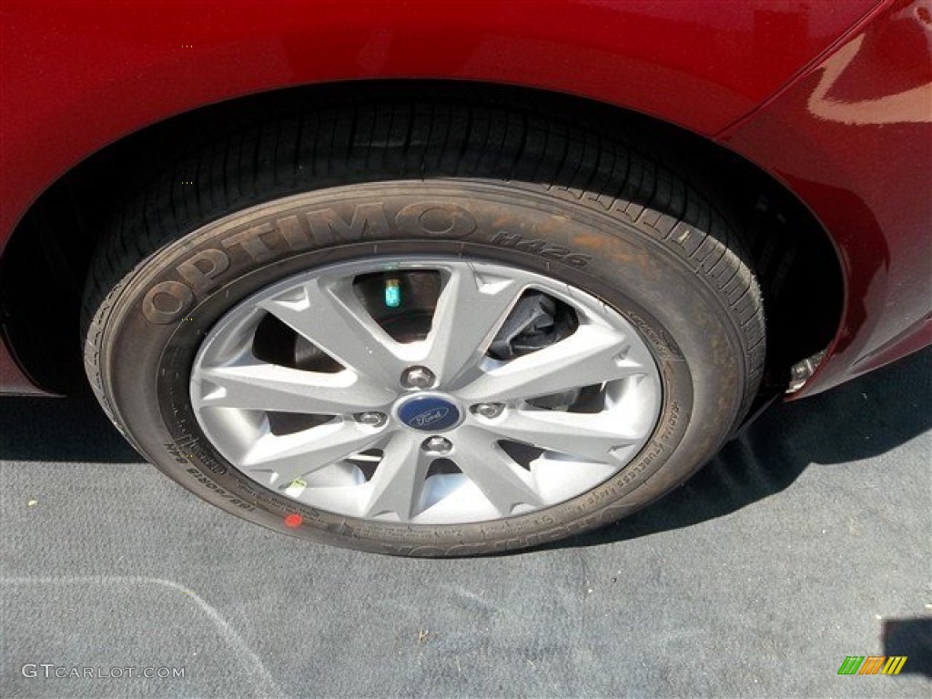 2013 Fiesta SE Hatchback - Ruby Red / Charcoal Black photo #11