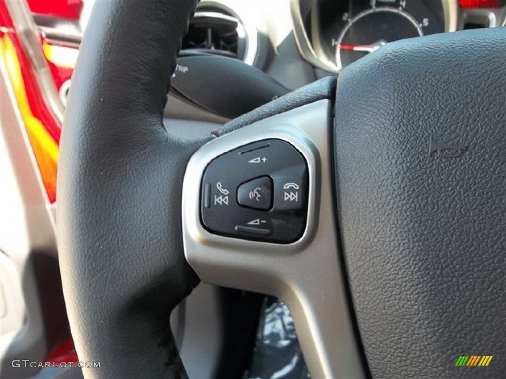 2013 Fiesta SE Hatchback - Ruby Red / Charcoal Black photo #22