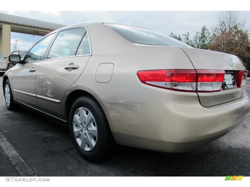 2003 Accord LX Sedan - Desert Mist Metallic / Ivory photo #2
