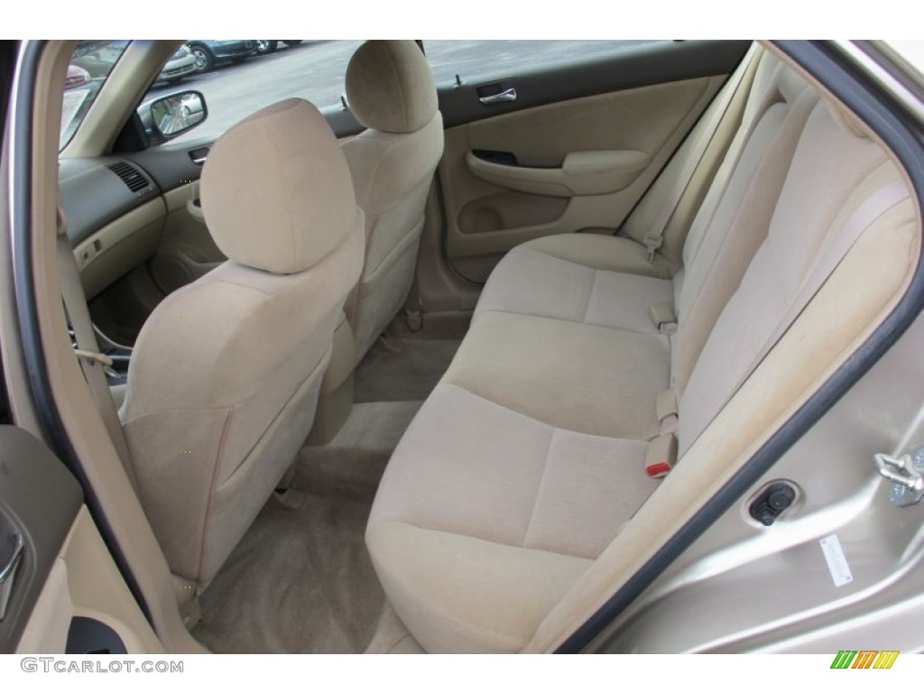 2003 Accord LX Sedan - Desert Mist Metallic / Ivory photo #8