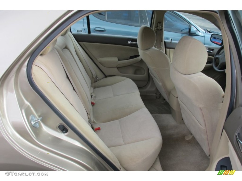 2003 Accord LX Sedan - Desert Mist Metallic / Ivory photo #9