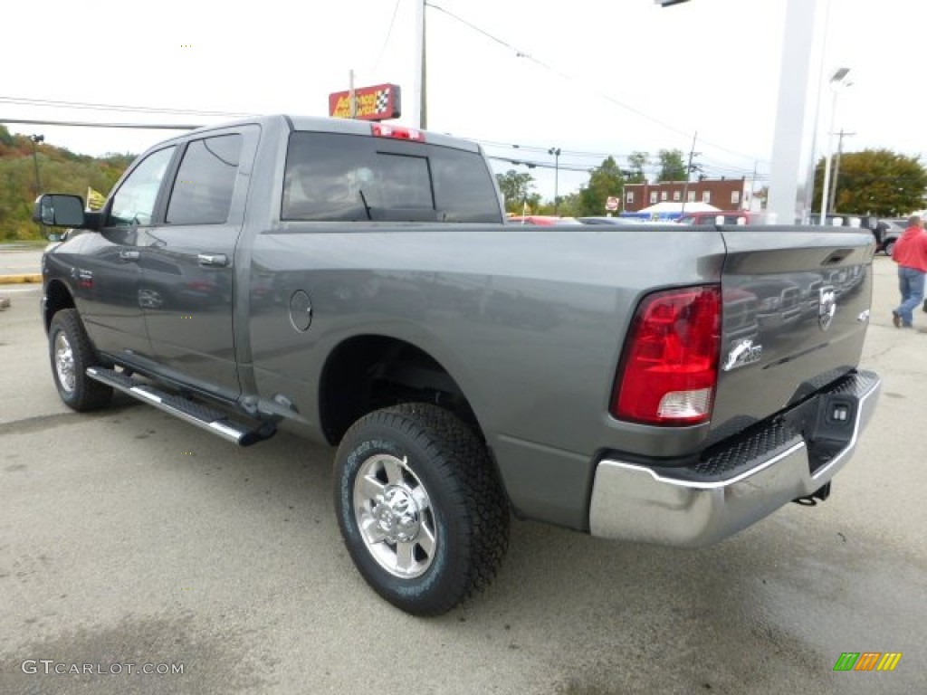 2012 Ram 2500 HD Big Horn Crew Cab 4x4 - Mineral Gray Metallic / Dark Slate/Medium Graystone photo #3