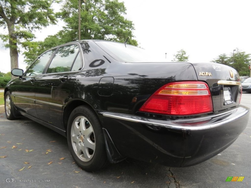 2002 RL 3.5 Sedan - Nighthawk Black / Parchment photo #2