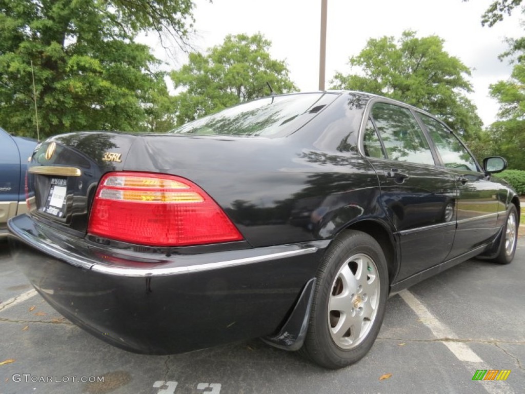 2002 RL 3.5 Sedan - Nighthawk Black / Parchment photo #3