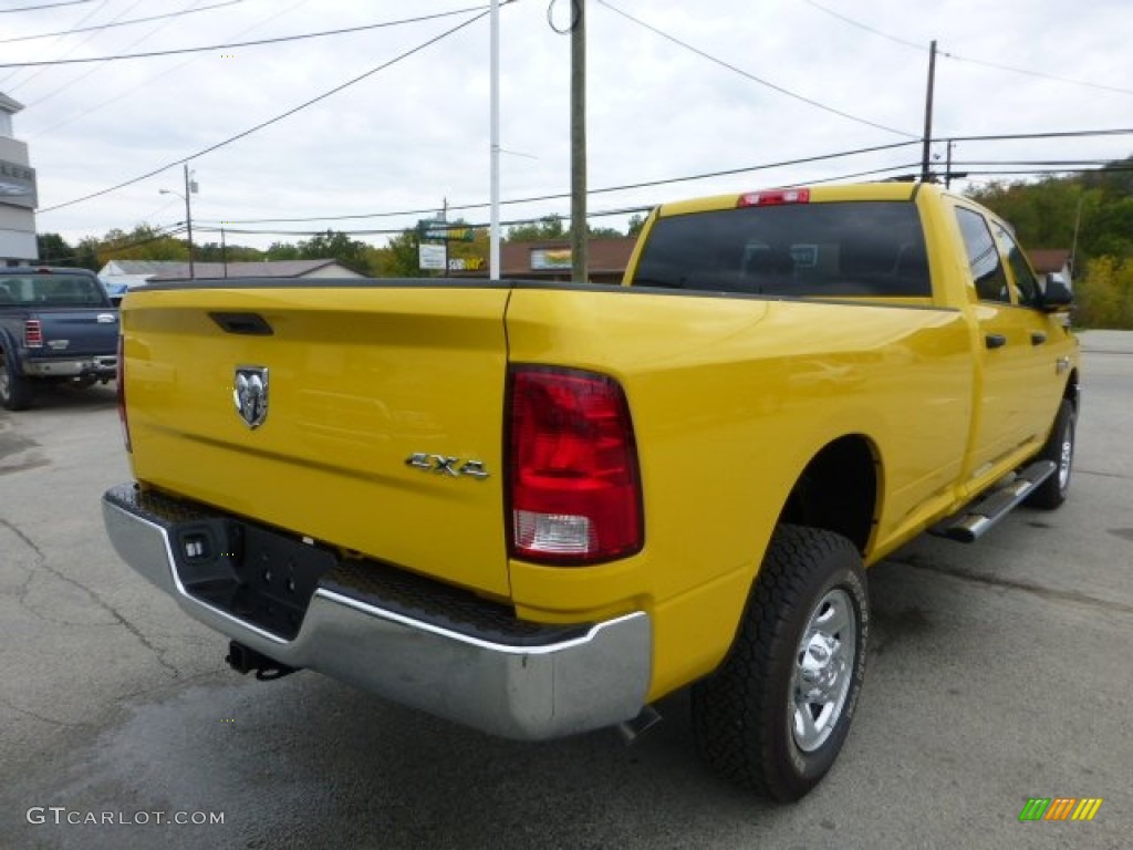 2012 Ram 3500 HD ST Crew Cab 4x4 - Yellow / Dark Slate/Medium Graystone photo #5