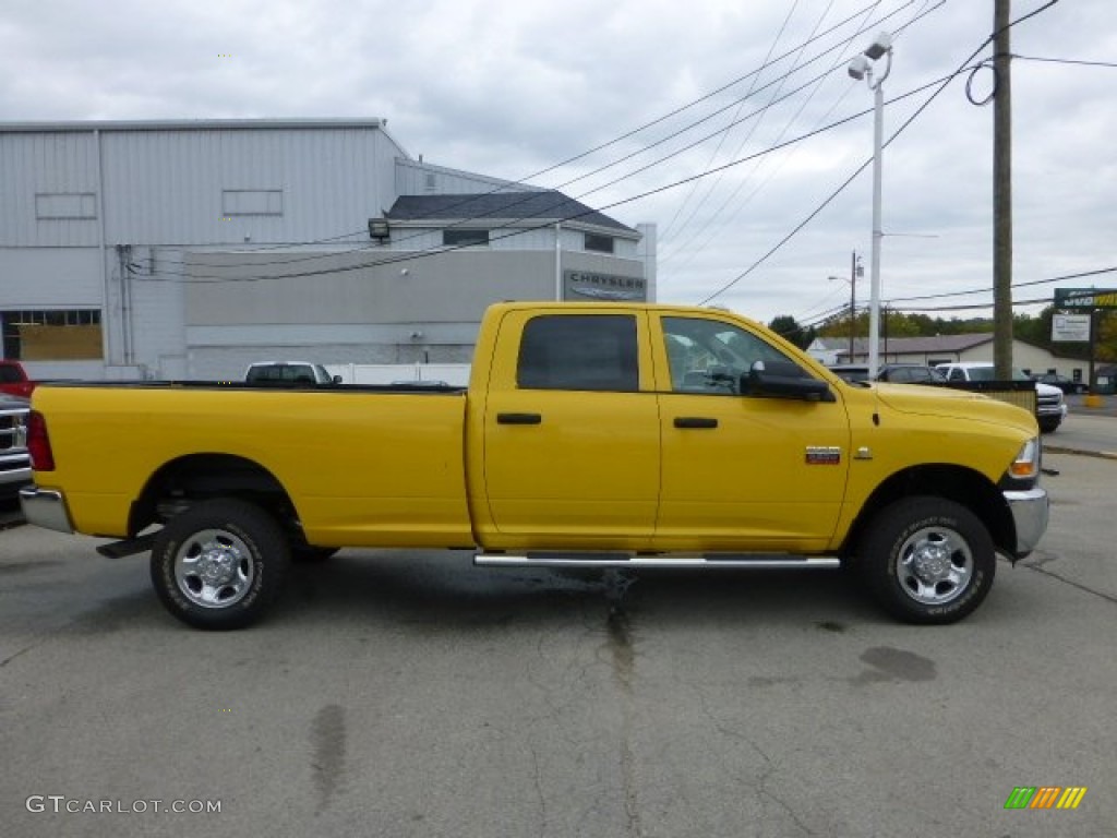 2012 Ram 3500 HD ST Crew Cab 4x4 - Yellow / Dark Slate/Medium Graystone photo #6