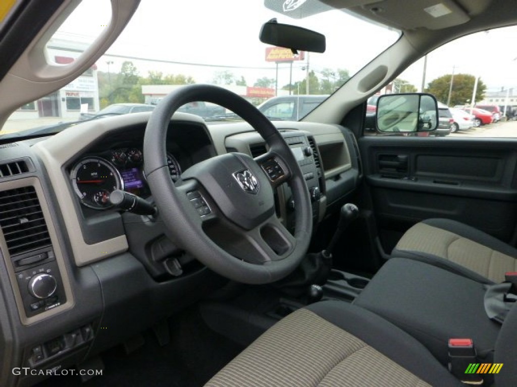 2012 Ram 3500 HD ST Crew Cab 4x4 - Yellow / Dark Slate/Medium Graystone photo #16