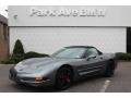 2004 Medium Spiral Gray Metallic Chevrolet Corvette Convertible  photo #1