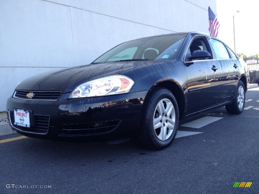 2008 Impala LS - Black / Ebony Black photo #1