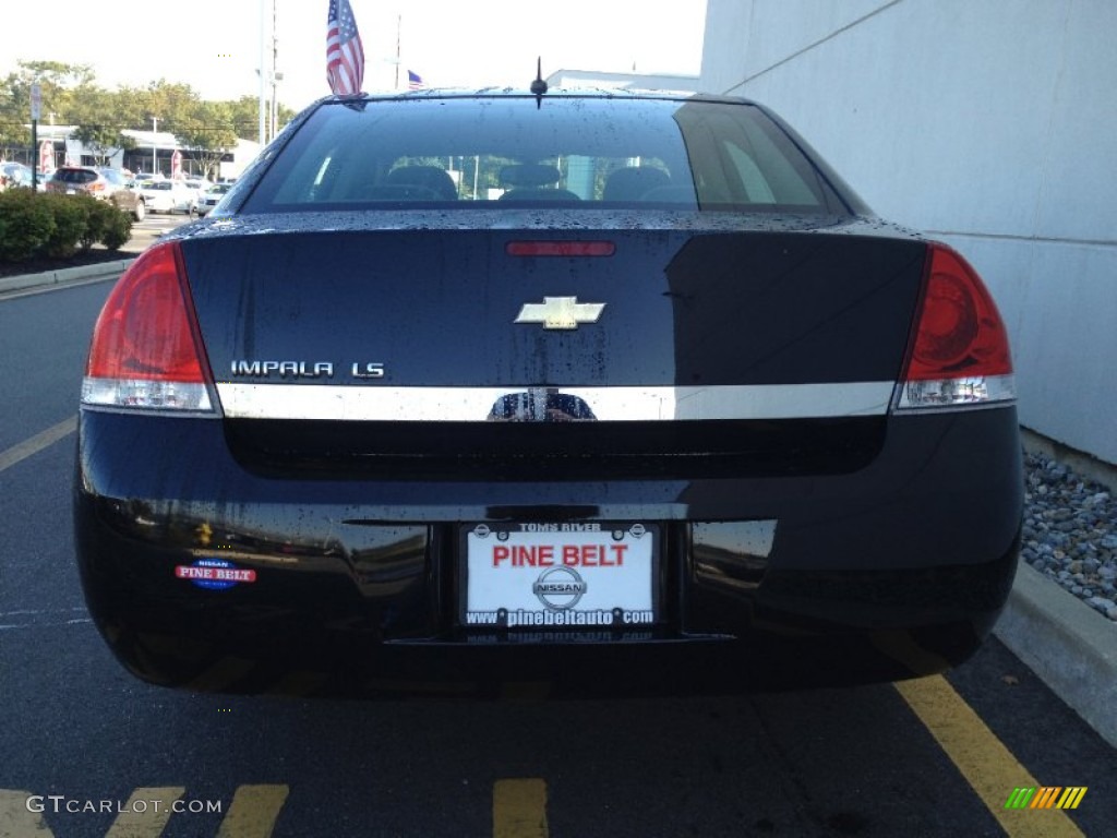 2008 Impala LS - Black / Ebony Black photo #6
