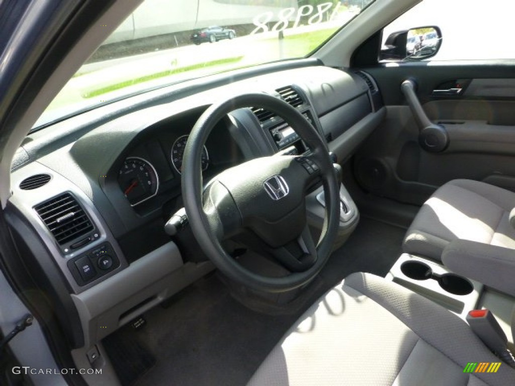 2009 CR-V LX 4WD - Glacier Blue Metallic / Gray photo #20