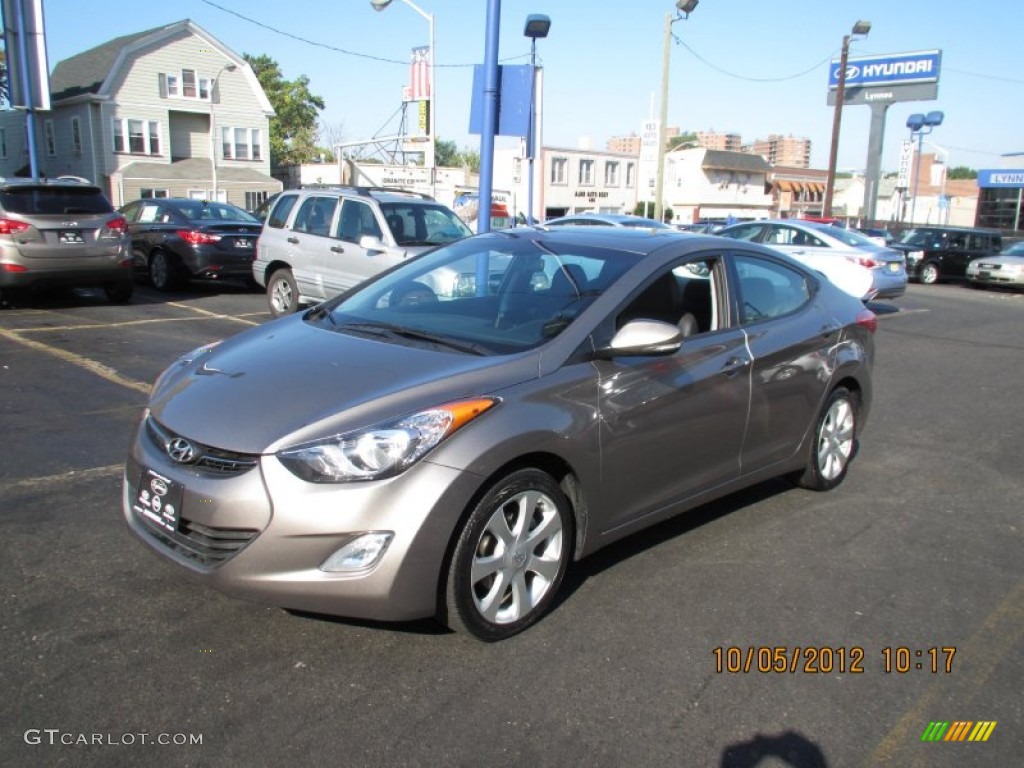 2011 Elantra Limited - Desert Bronze / Black photo #1