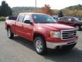 2012 Fire Red GMC Sierra 1500 SLE Extended Cab 4x4  photo #4