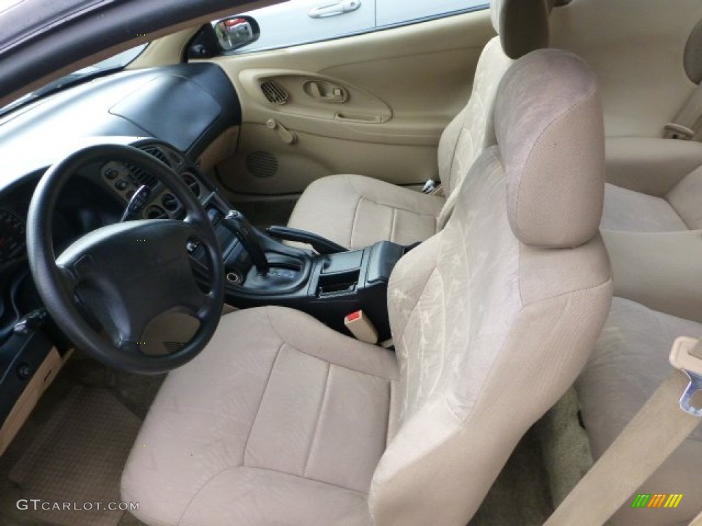 Tan Interior 1999 Mitsubishi Eclipse GS Coupe Photo #71793484