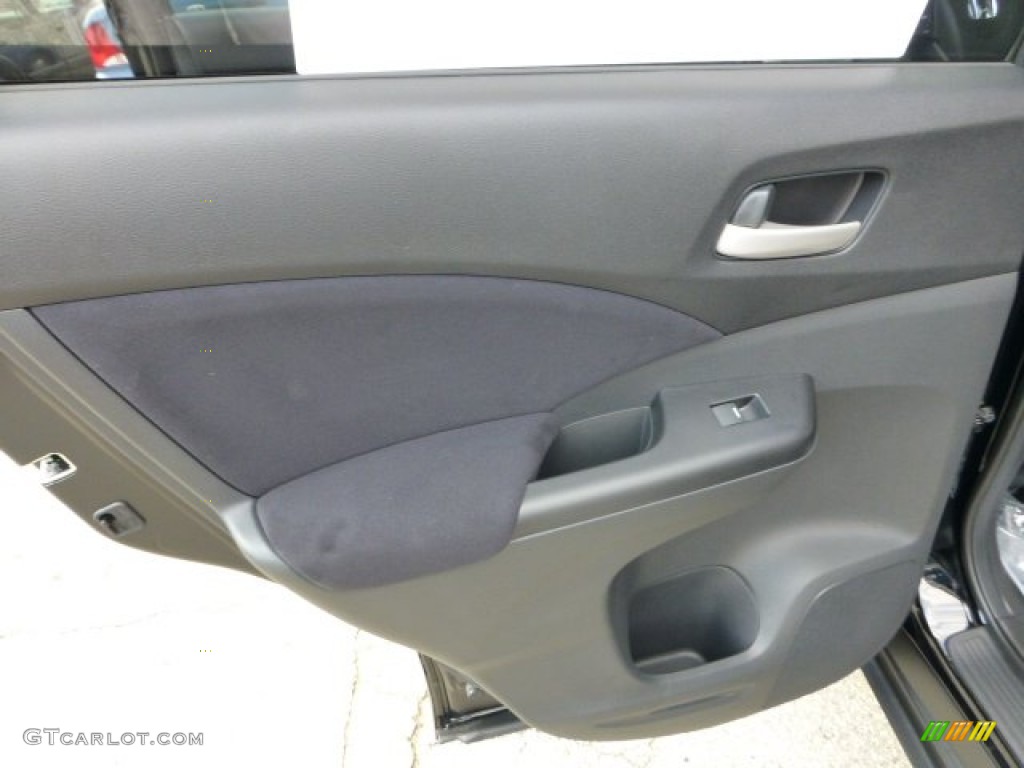 2013 CR-V EX AWD - Crystal Black Pearl / Black photo #13