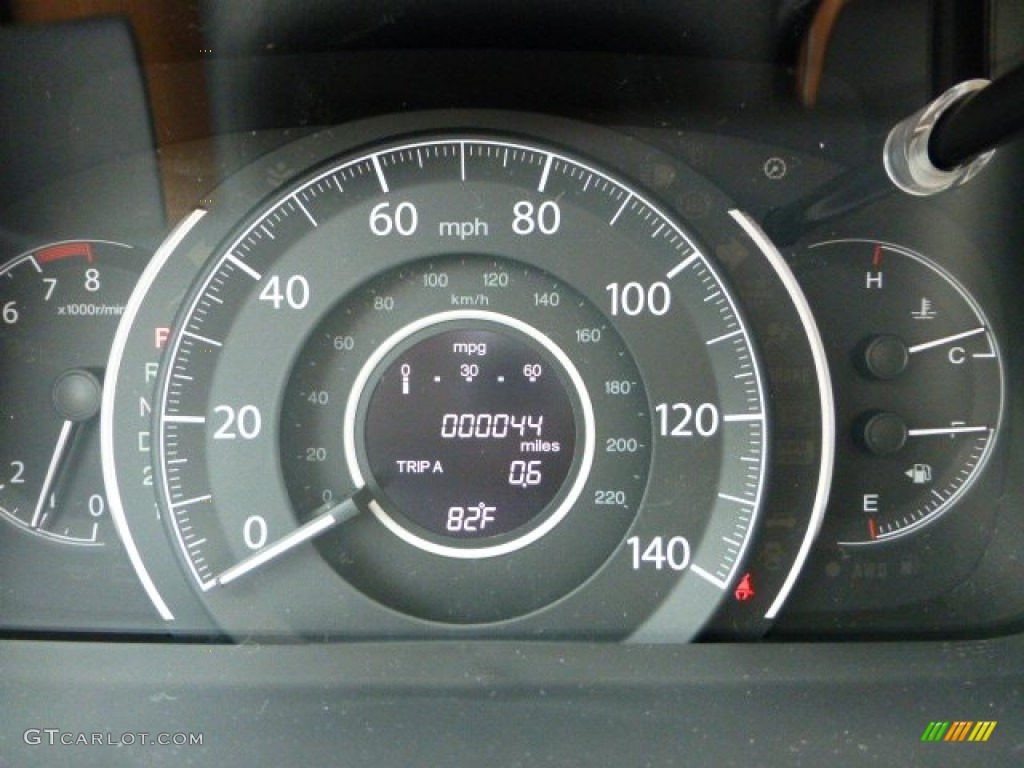 2013 CR-V EX AWD - Crystal Black Pearl / Black photo #19