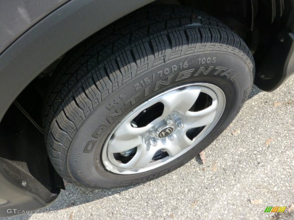 2012 CR-V LX 4WD - Polished Metal Metallic / Gray photo #9