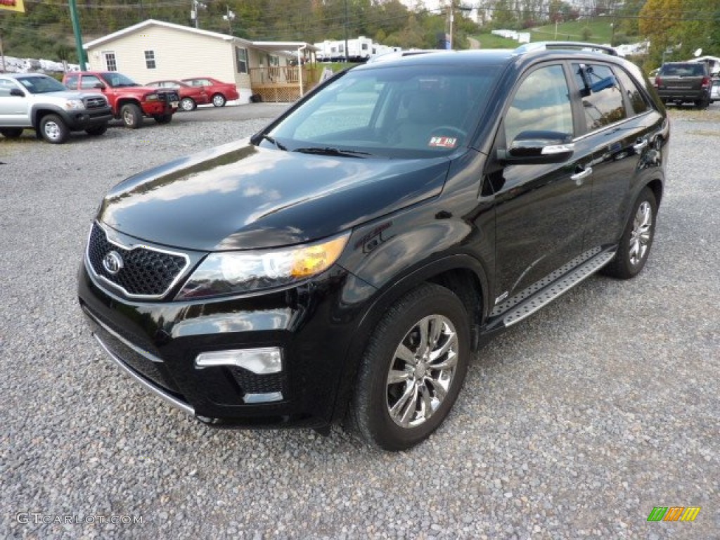 Ebony Black 2013 Kia Sorento SX V6 AWD Exterior Photo #71794314