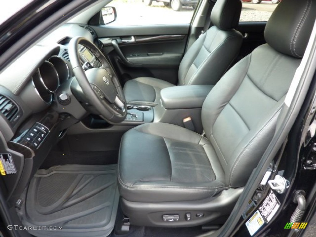Black Interior 2013 Kia Sorento SX V6 AWD Photo #71794371