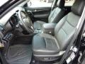 Black 2013 Kia Sorento SX V6 AWD Interior Color