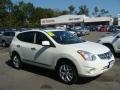 2011 Pearl White Nissan Rogue SL AWD  photo #1