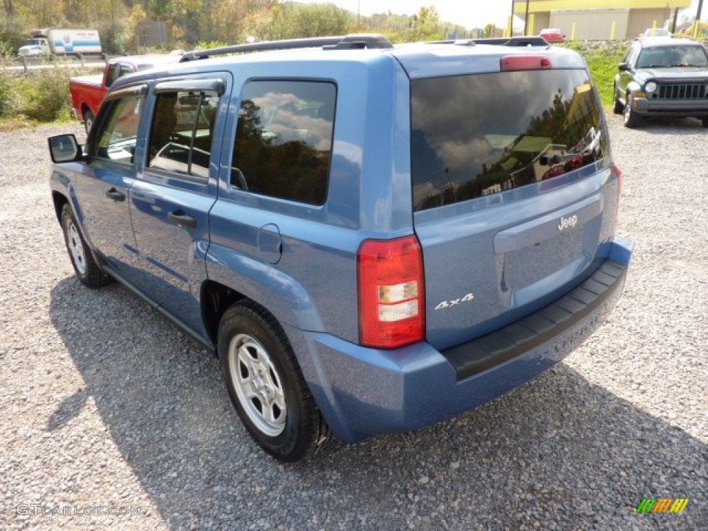 2007 Patriot Sport 4x4 - Marine Blue Pearl / Pastel Slate Gray photo #5