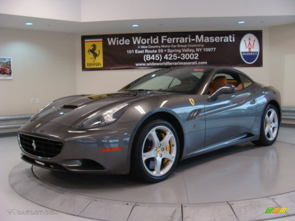 Grigio Silverstone (Dark Grey Metallic) 2011 Ferrari California Standard California Model Exterior Photo #71795146