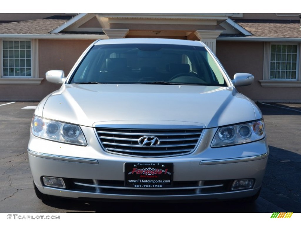 2008 Azera Limited - Silver Frost / Black photo #2