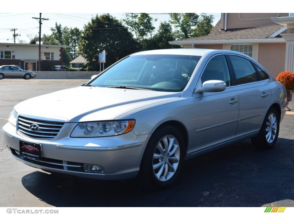 2008 Azera Limited - Silver Frost / Black photo #3