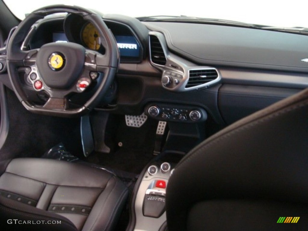 2011 Ferrari 458 Italia Nero (Black) Dashboard Photo #71795822