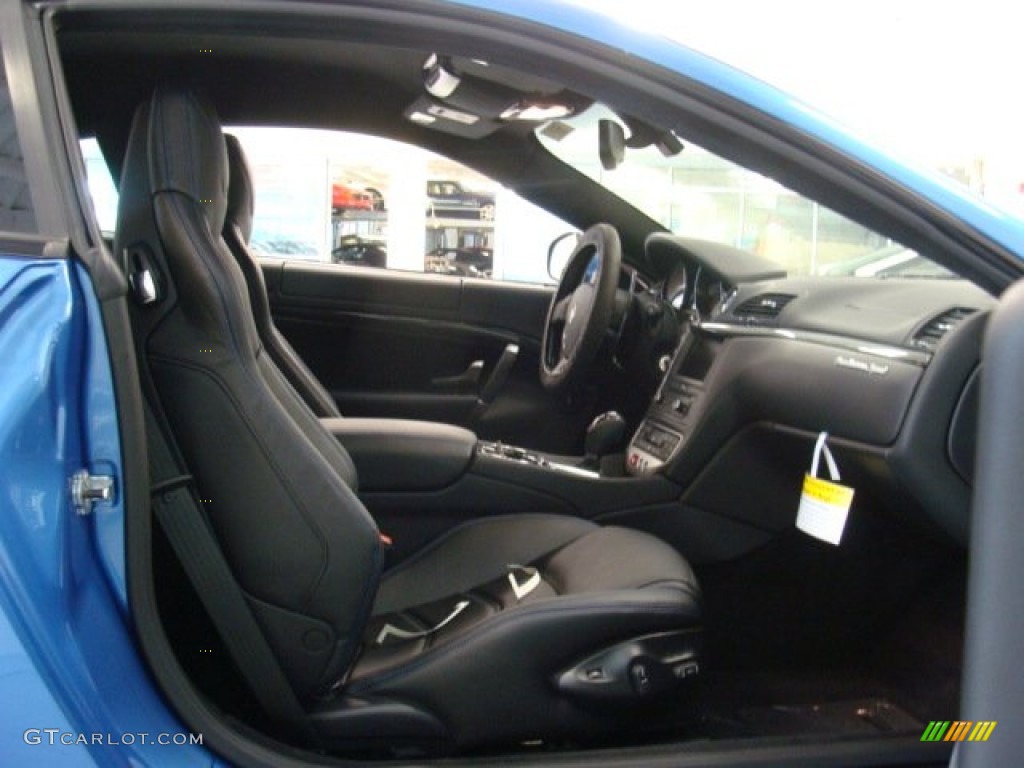 Nero Interior 2013 Maserati GranTurismo Sport Coupe Photo #71796135