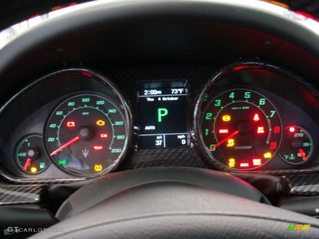 2013 Maserati GranTurismo Sport Coupe Gauges Photo #71796174