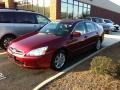 2004 Redondo Red Pearl Honda Accord EX V6 Sedan  photo #3