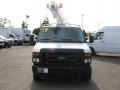 2010 Oxford White Ford E Series Van E350 XL Commericial Bucket  photo #2