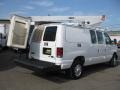 2010 Oxford White Ford E Series Van E350 XL Commericial Bucket  photo #5