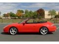 Guards Red 2003 Porsche 911 Carrera Cabriolet Exterior