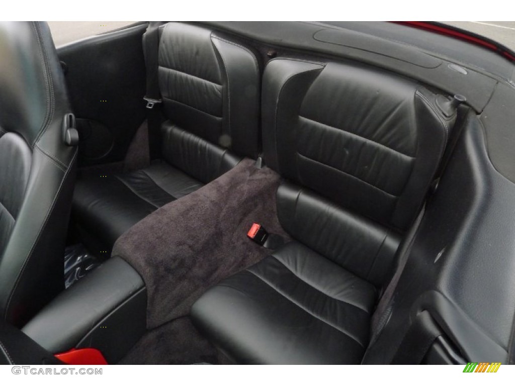 Black Interior 2003 Porsche 911 Carrera Cabriolet Photo #71796710