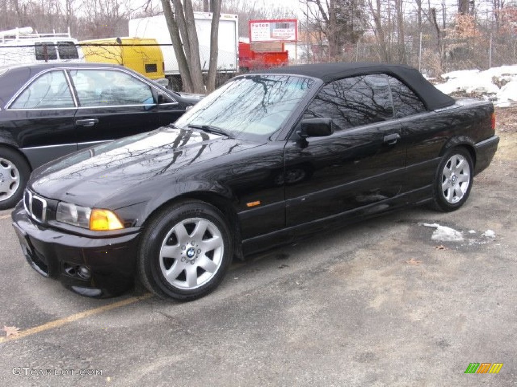 1999 3 Series 328i Convertible - Cosmos Black Metallic / Sand photo #1