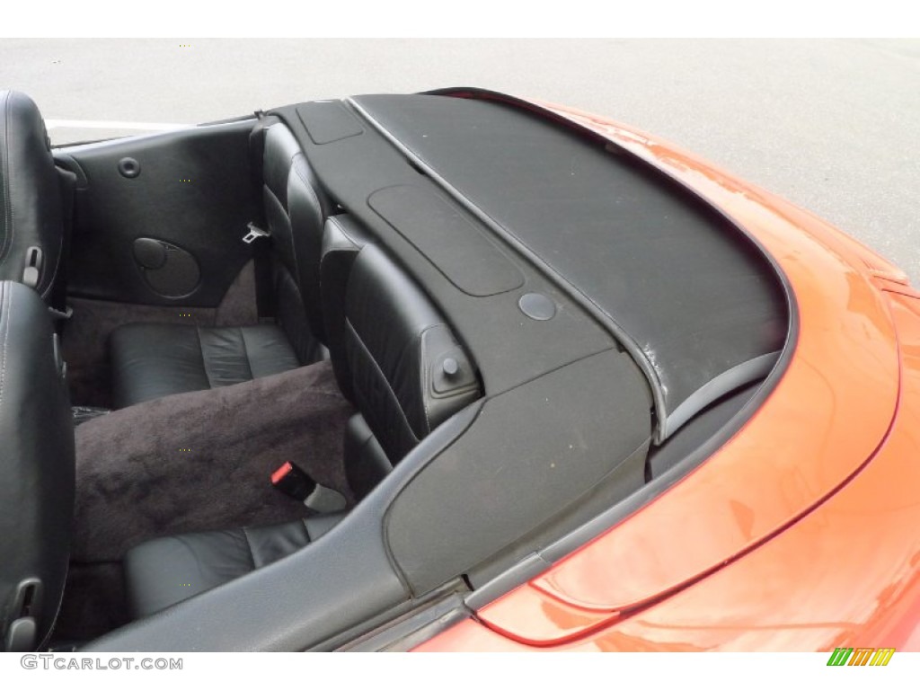 Black Interior 2003 Porsche 911 Carrera Cabriolet Photo #71796783