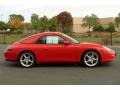 Guards Red 2003 Porsche 911 Carrera Cabriolet Exterior