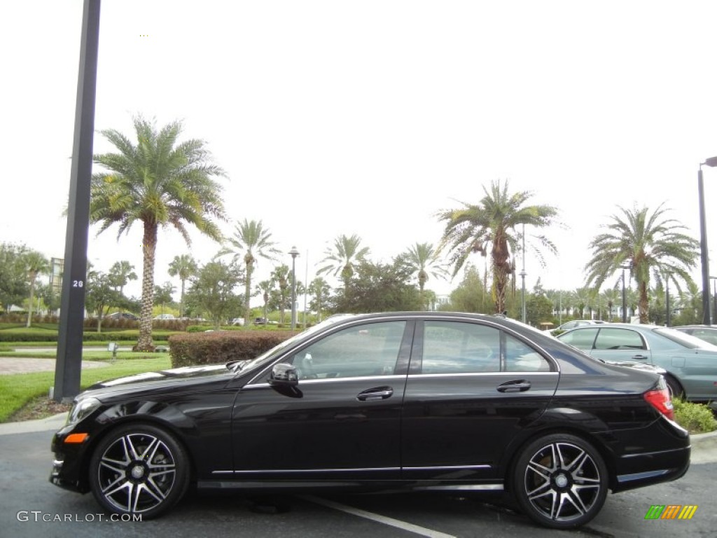 Black 2013 Mercedes-Benz C 250 Sport Exterior Photo #71798037