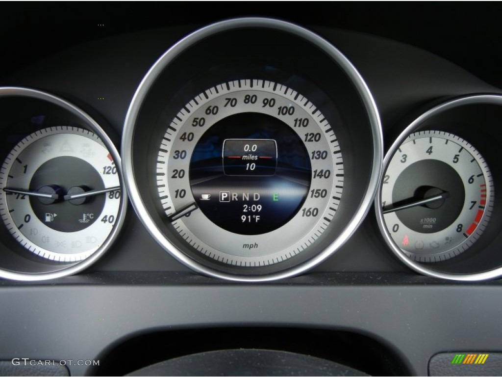 2013 Mercedes-Benz C 250 Sport Gauges Photo #71798223