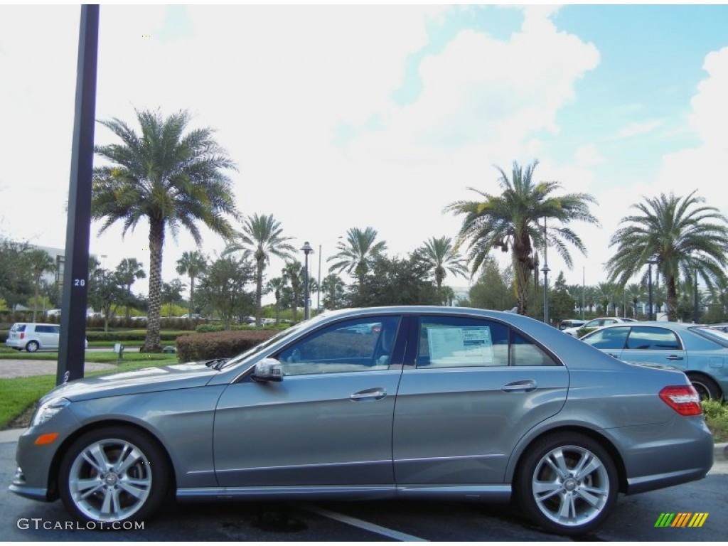 Palladium Silver Metallic 2013 Mercedes-Benz E 350 Sedan Exterior Photo #71798409
