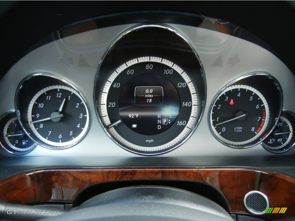 2013 Mercedes-Benz E 350 Sedan Gauges Photo #71798478
