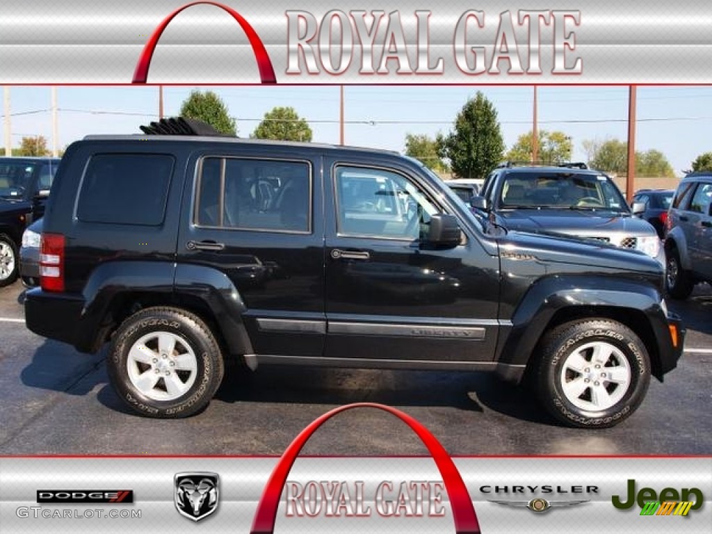 Brilliant Black Crystal Pearl Jeep Liberty